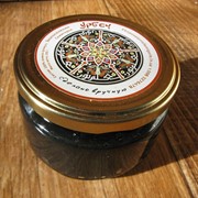 Ореховая паста (урбеч) из черного кунжута фотография
