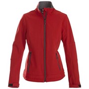 Куртка софтшелл женская TRIAL LADY красная, размер L фотография