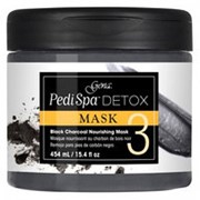 Gena Gena Детокс-маска для спа-педикюра с древесным углём (3 шаг) (Pedi Spa Detox / Charcoal Mask) 30884 473 мл фото