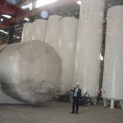 Оборудование для хранения и транспортировки криогенных продуктов (криопродуктов) 100-250m3, цена, фото, купить Horizontal Cryogenic Liquid Tank фото