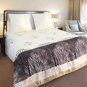 Нежное бежевое постельное белье теп Конго фото