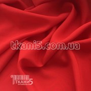 Ткань Креп шифон блестящий ( красный ) 1405 фото