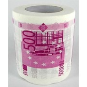 Туалетная бумага 500 ЕВРО фотография