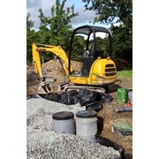 Копка траншей, фундаментов фото