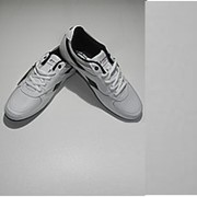 Белые кроссовки мужские (подросток) кожаные Restime PWO 13334 размеры 36,37,38,39,40,41,42