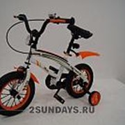 Двухколесный велосипед Riverbike Q-16 orange оранжевый фотография