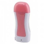 Воскоплав (восконагреватель) картриджный кассетный для депиляции с окошком (розовый)