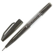 Ручка-кисть PENTEL (Япония) “Brush Sign Pen“, линия письма 0,5-2 мм, черная, SES15C-A фотография