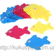 Рыбка голубая. Коврики для детей в ванную фото