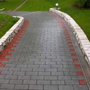 Тротуарная плитка брусчатка "Кирпич"