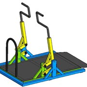 Тренажёры для инвалидов-колясочников. фото