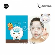 Маска Berrisom Animal mask series - Sheep с витамином С и арбутином фото