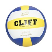 Мяч волейбольный Cliff FiV3, желто-бело-синий, MG MV 1000