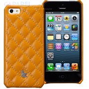 Чехлы Jisoncase Wallet Matelasse Leather Case Khaki для iPhone 5/5s фото