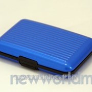Футляр-кейс для пластиковых карт и визиток синий NW-PlCart-Bl