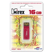 USB флеш-накопитель Mirex HOST RED 16GB ecopack фото