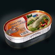 Филе сельди в масле с овощами фото