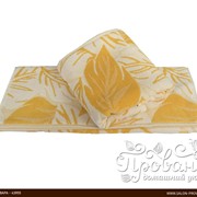 Полотенце для ванной Hobby Home Collection AUTUMN хлопковая махра+велюр жёлтый 70х140 фото