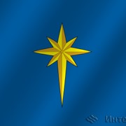 Флаг города Звездный (Пермский край) фотография