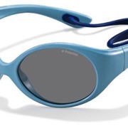 Солнцезащитные очки детские Polaroid 8010/S AZURE/GREY (230404MIF47Y2) фотография