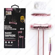 Внутриканальные наушники Mingge Magnet Earphone M12 Pink (Розовый) фотография