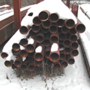 Трубы стальные водогазопроводные фотография