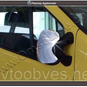 Накладки на зеркала Opel Vivaro (Опель Виваро), нерж.