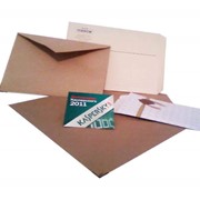 Конверты бумажные с полиграфией и логотипом любого размера фото