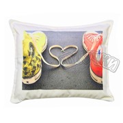 Декоративная подушка “ Кеды цвет“ фотография