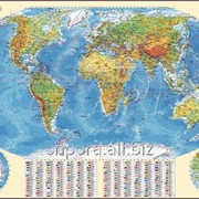 Карта світу Загальногеографічна фото