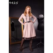 9425-Женственное платье из трикотажа «Лакоста» фото
