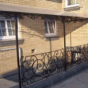 Кованные заборы, оградки, навесы от ковальни Левша, Киев