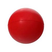Антистресс “Мяч“, красный, D=6,3см, вспененный каучук фотография