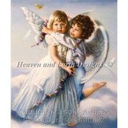Картина по номерам Объятия ангелов фотография