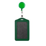 Держатель для карт и визиток офисный 11 см зеленый