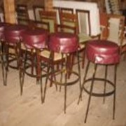 Кованые барные стулья фото