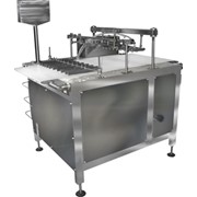 Машина для отделки глазурью кондитерских изделий с блоком рециркуляции для обогрева и автоматического поддержания температуры фотография