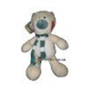 Мягкая игрушка Медвежонок Хэппи с шарфиком средний Левеня К369С