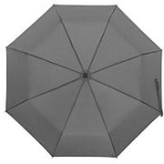 Зонт складной Monsoon, серый фото