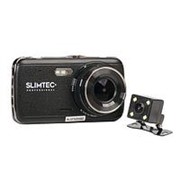 Видеорегистратор Slimtec Dual S2L, 2 камеры, черный фото