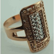 Перстень “Плетеночка“ золото Au 585° пробы, модель: К13955, вес товара: 4.49г фото