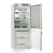 Холодильник лабораторный Позис ХЛ-250 (двери тон. стекло/металл)