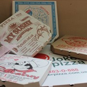 Упаковка картонная для пиццы 460*460*40, Украина фото