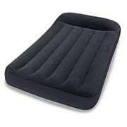 Полуторный надувной матрас Intex 64148 “Pillow Rest Classic Bed“ + насос (191х137х25см) фотография