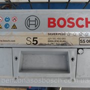 Аккумулятор BOSCH 0092S50040, 61 Ah -/+ S5, фотография