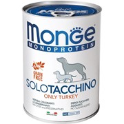 Корм для собак Monge Dog Monoproteico Solo паштет из курицы 400 г