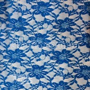 Ткань Гипюр ( голубой ) 449