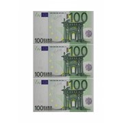 563 “100 евро 147х82 3 шт. реальные размеры“ фотография