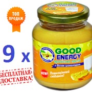 Арахисовое масло с белым шоколадом ТМ «Good - Energy», 9 банок (акция)