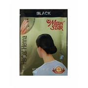 Натуральная хна для волос Moon Star (черная) 10г. фото